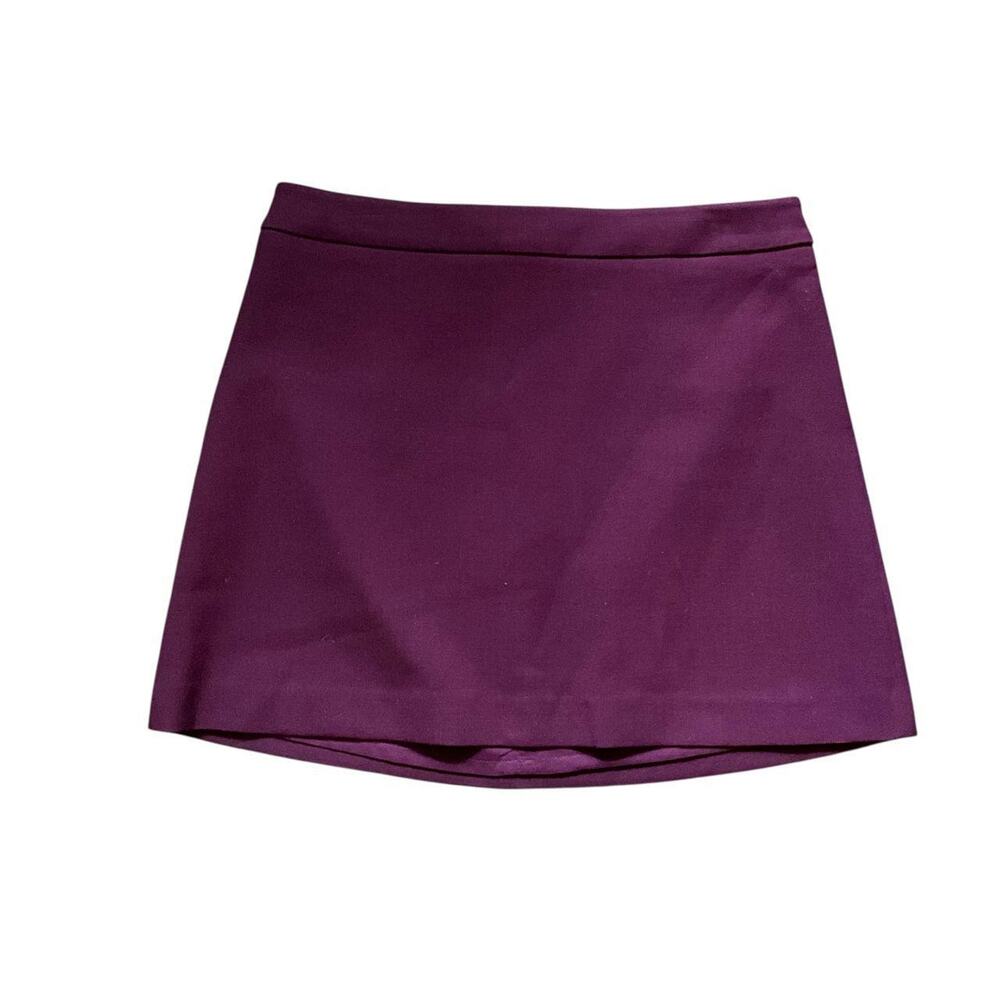 Express Purple A-Line Mini Skirt: Y2K, Modern